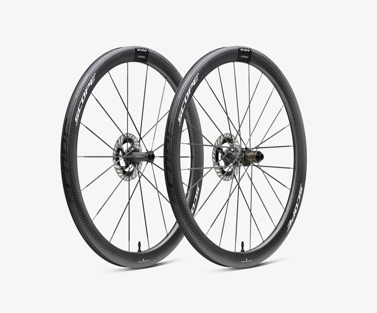 SCOPE Artech 4 Carbon Wheelset - White Decals