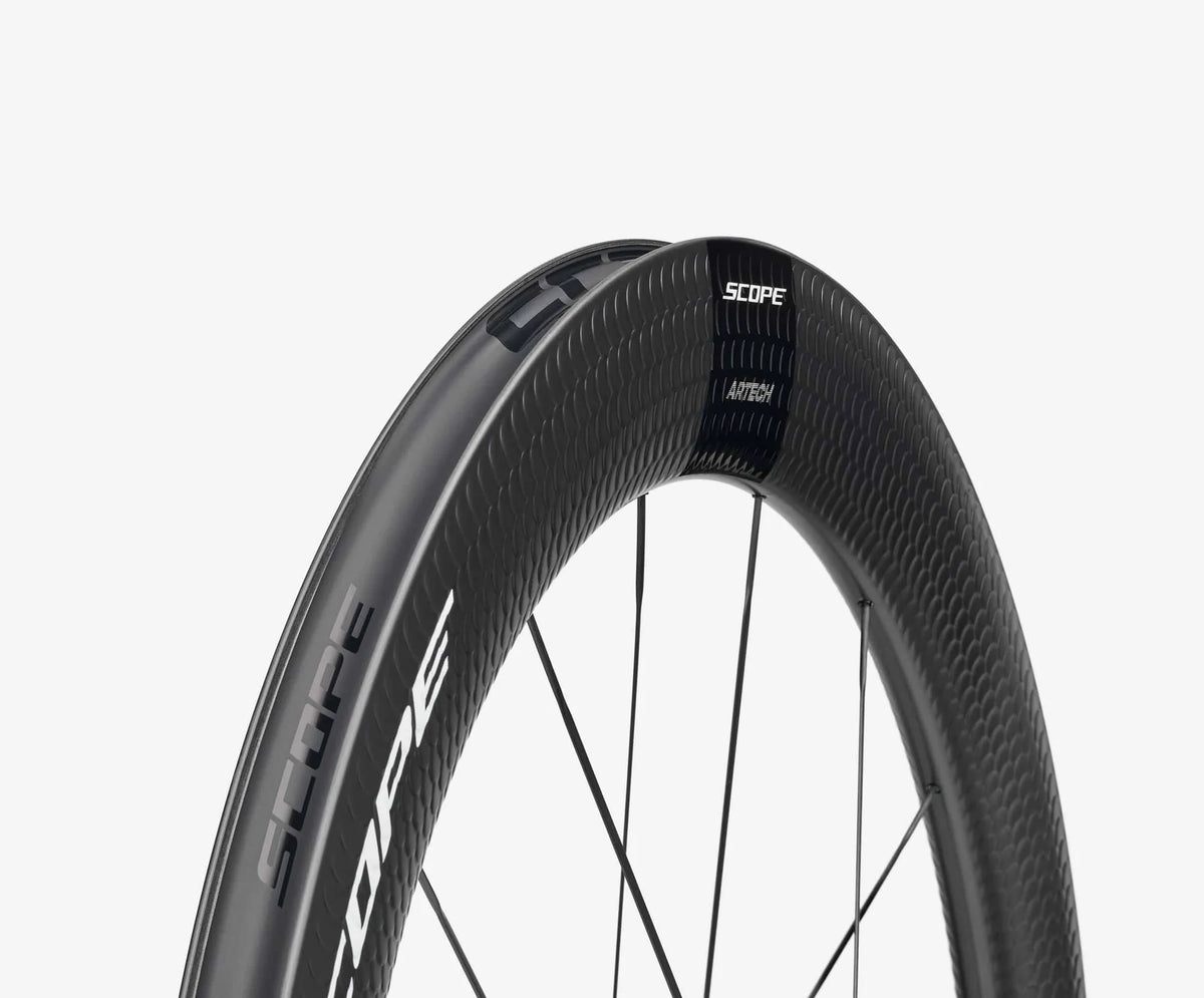 SCOPE Artech 6.A Carbon All-Road Wheelset - White Decals
