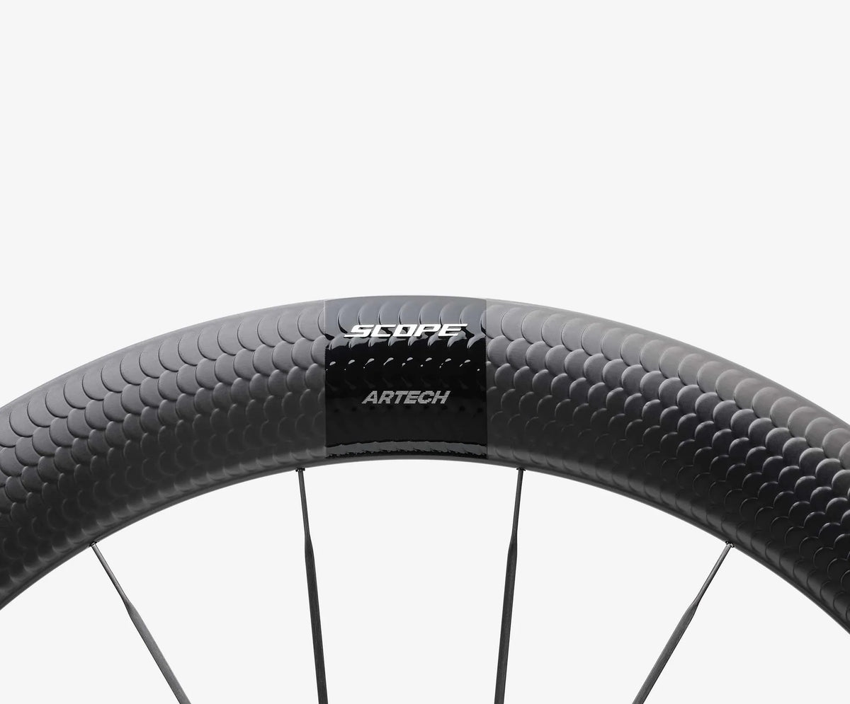 SCOPE Artech 6.A Carbon All-Road Wheelset - White Decals