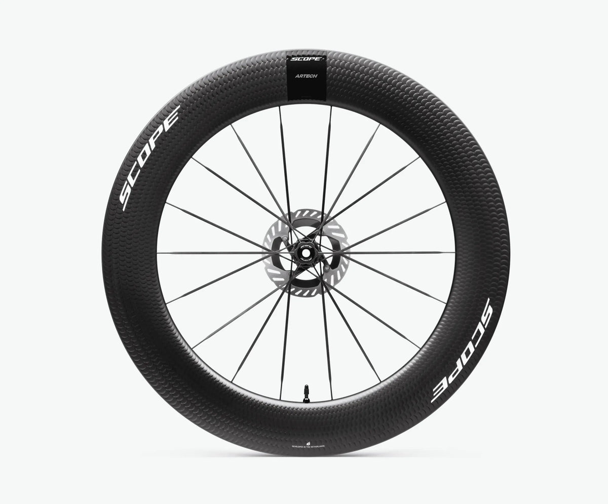 SCOPE Artech 8.T Carbon TT/Triathlon Wheelset - White Decals