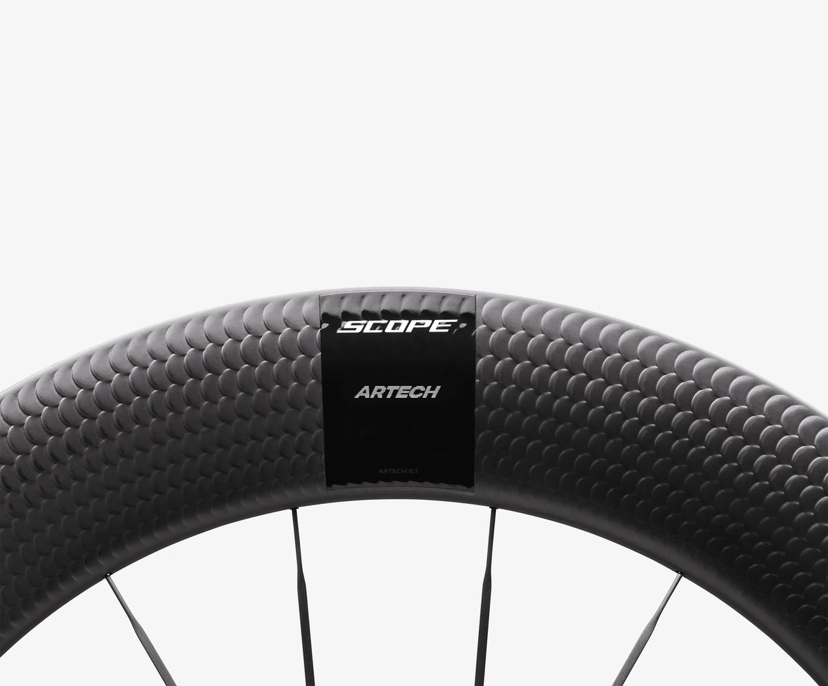SCOPE Artech 8.T Carbon TT/Triathlon Wheelset - White Decals