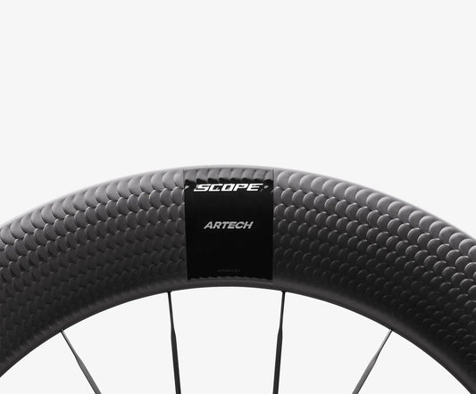 SCOPE Artech 8.T Carbon TT/Triathlon Wheelset - White Decals
