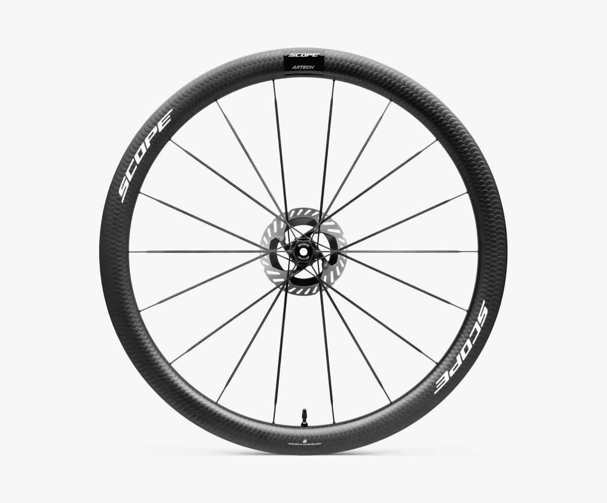 SCOPE Artech 4.G Carbon Gravel Wheelset - White Decals