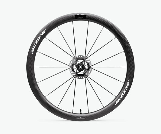 SCOPE Artech 4.G Carbon Gravel Wheelset - White Decals