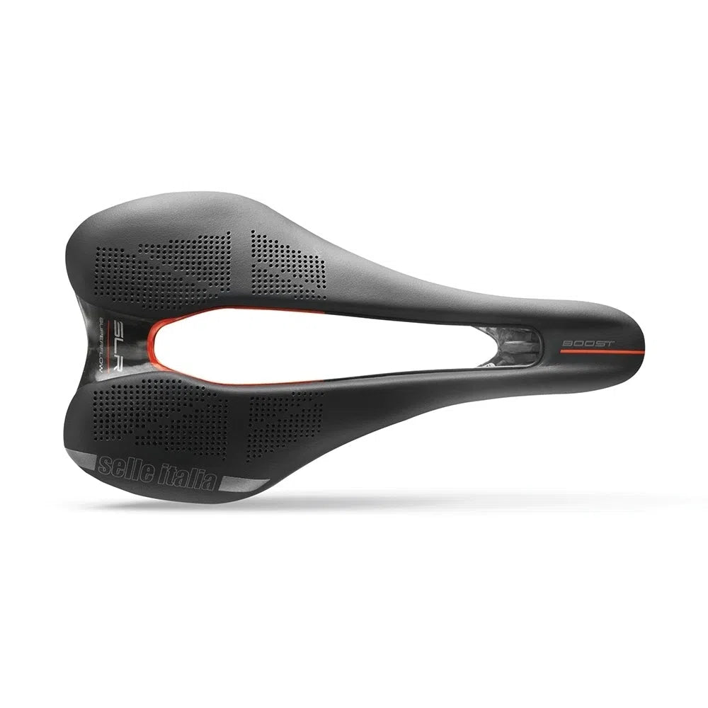 SELLE ITALIA Saddle SLR Boost Kit Carbonio Superflow L3 - Black 145mm-Saddles-8030282520820
