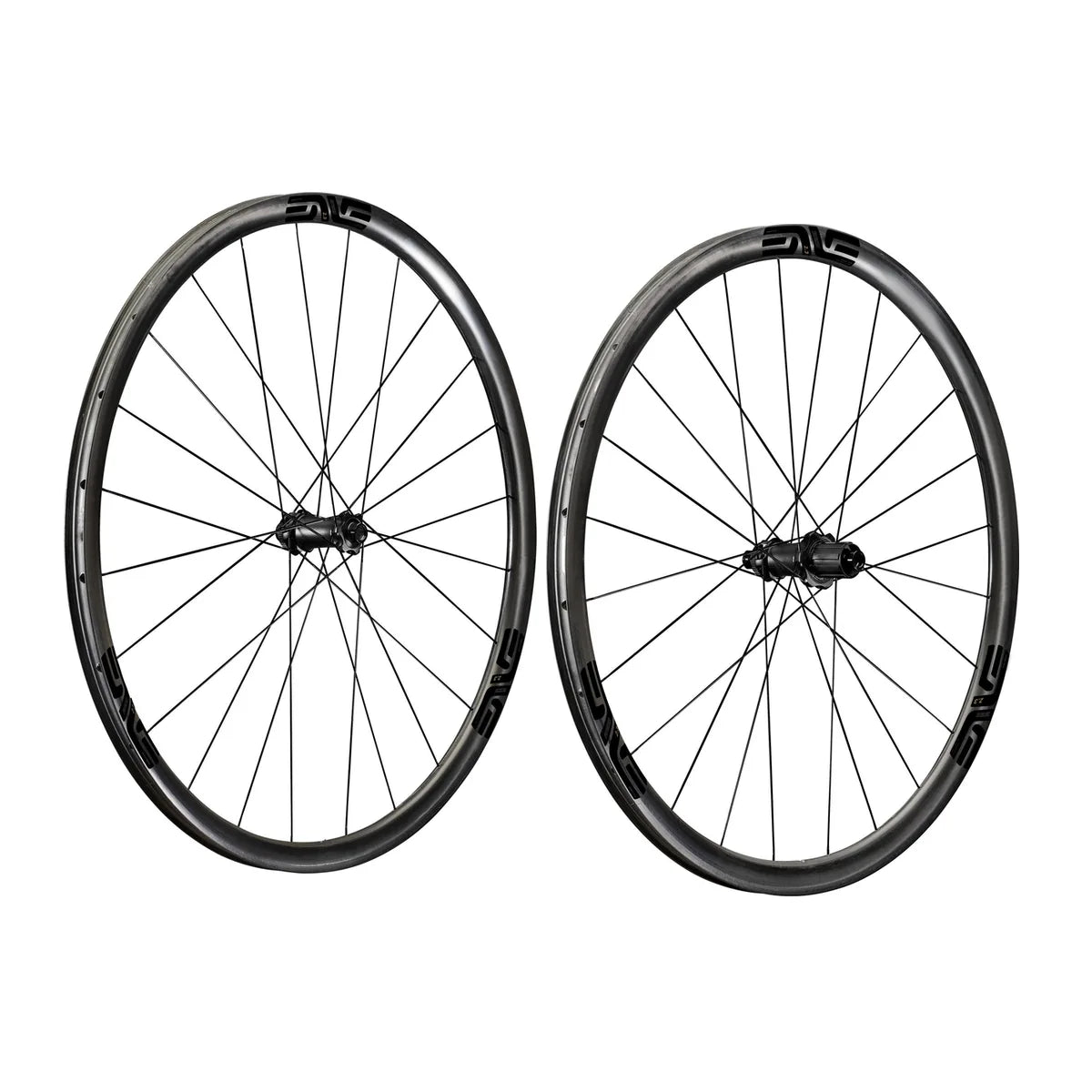 ENVE SES 2.3 Disc Wheelset - Black — complete front and rear wheelset
