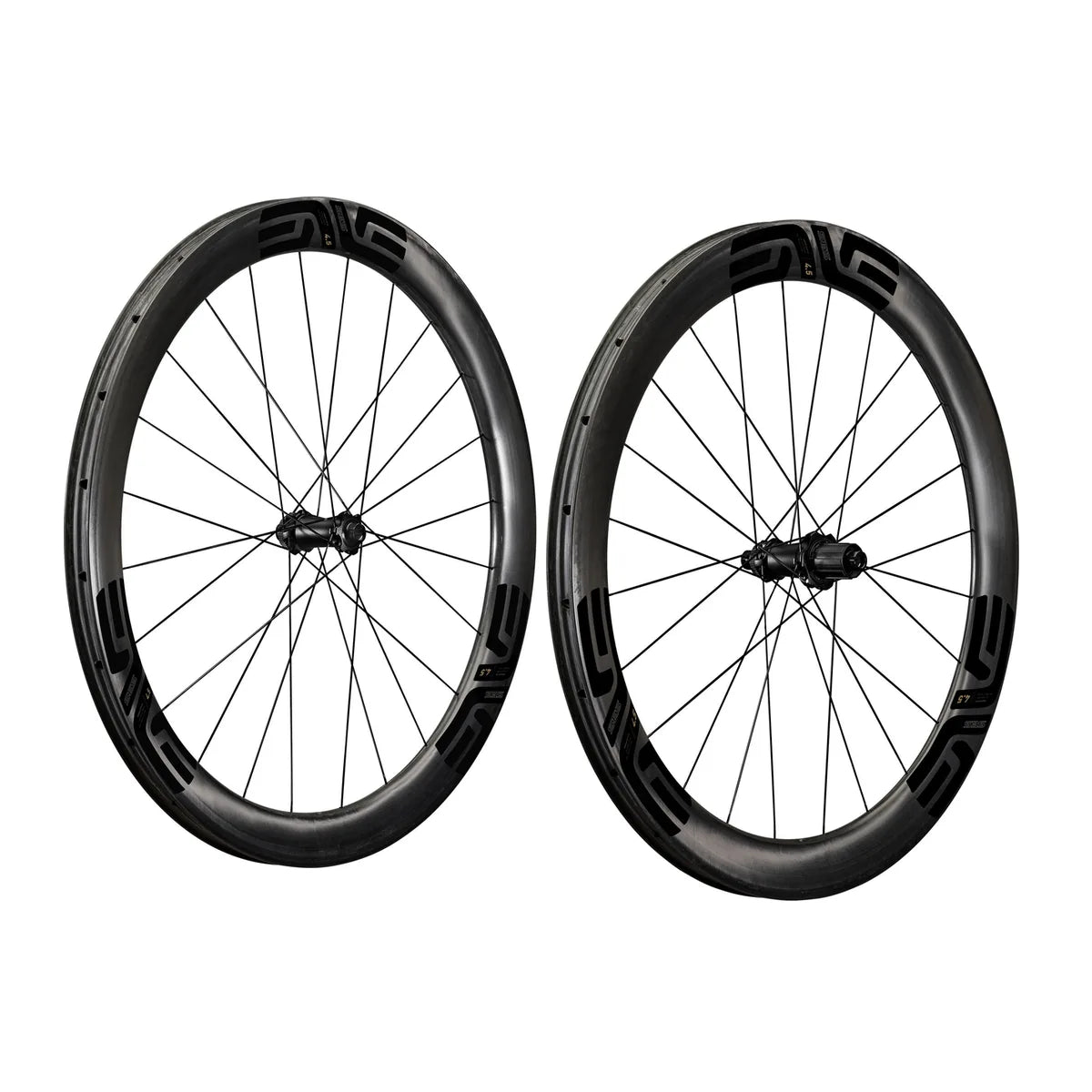 ENVE SES 4.5 Disc Wheelset - Black — complete front and rear wheelset
