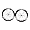 ENVE SES 4.5 PRO Disc Wheelset XDR - Carbon Black/White Logo — complete front and rear wheelset
