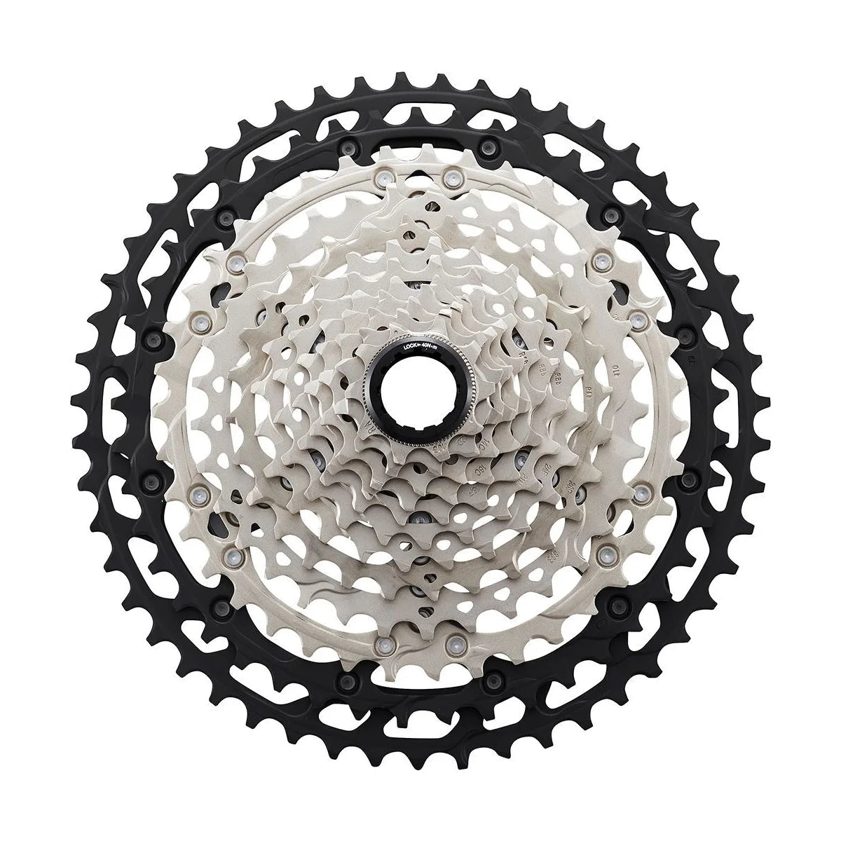 SHIMANO Deore XT Cassette CS-M8100-12 12s - Silver