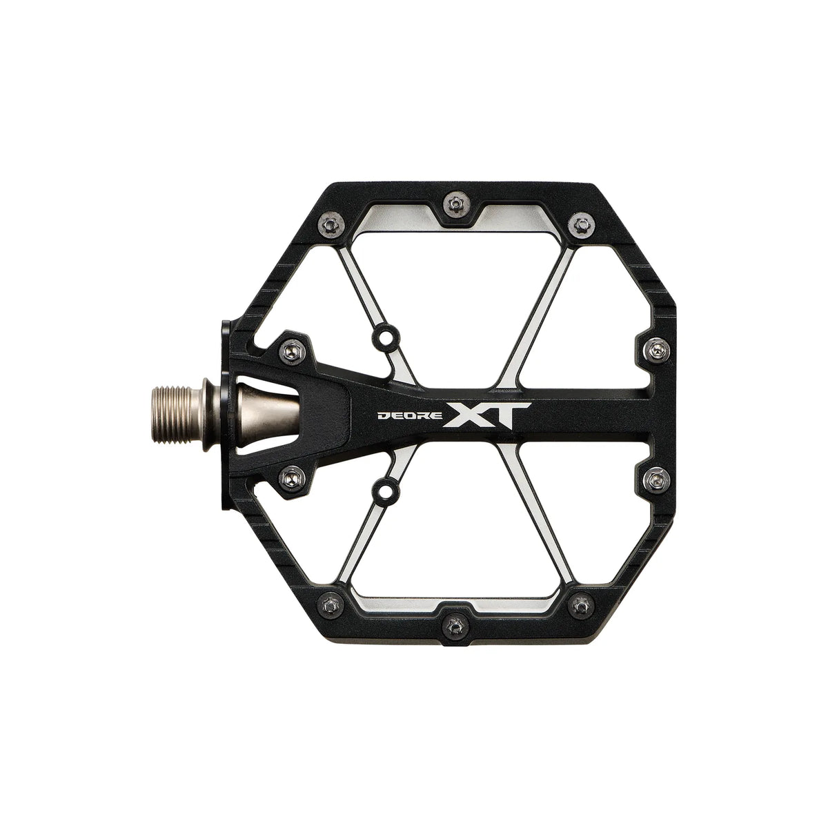 SHIMANO Deore XT PD-M8240 Flat Pedals - Black