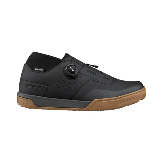 SHIMANO GF800 Flat Pedal MTB Shoes - Black/Amber