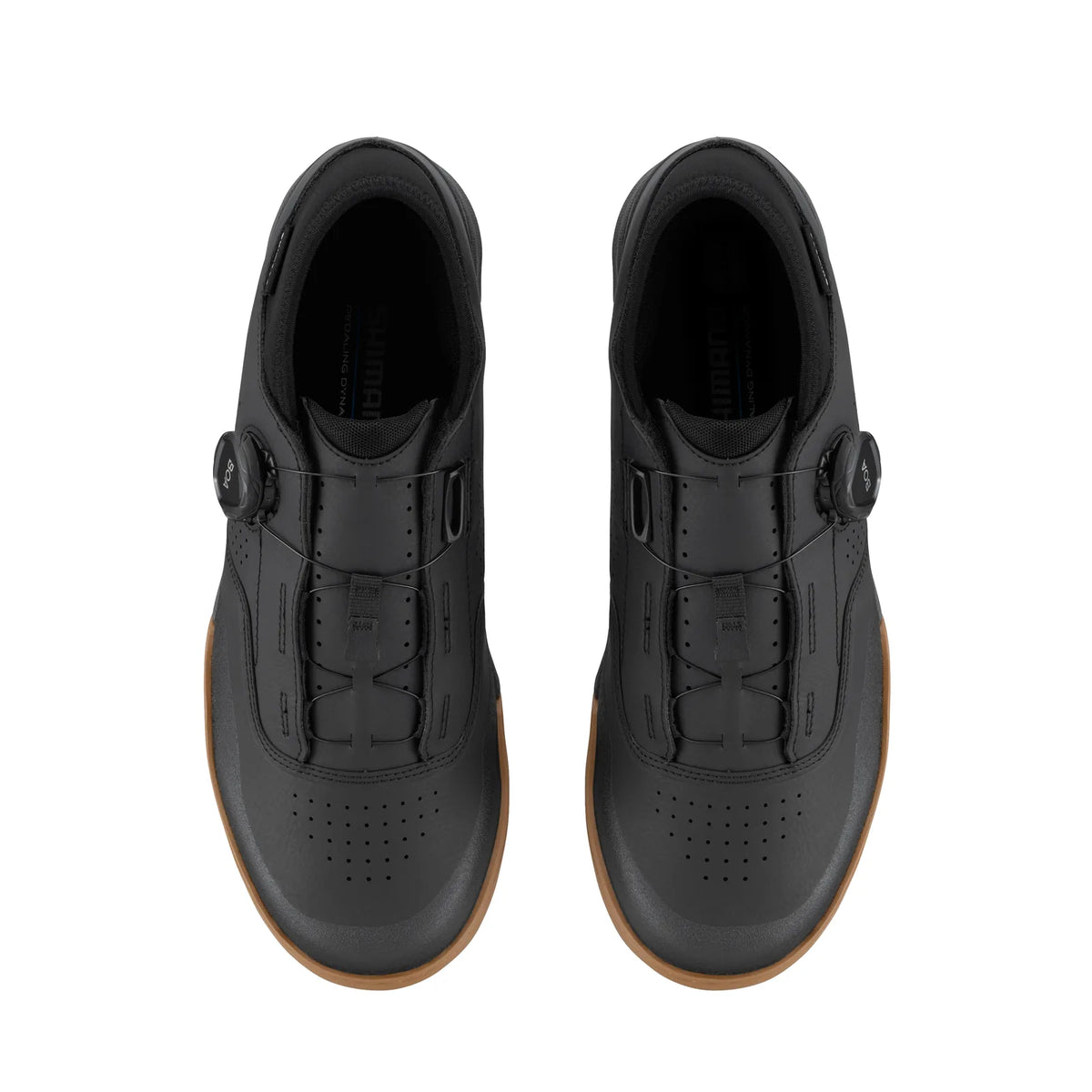 SHIMANO GF800 Flat Pedal MTB Shoes - Black/Amber