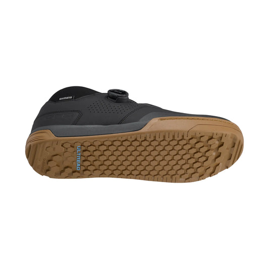 SHIMANO GF800 Flat Pedal MTB Shoes - Black/Amber