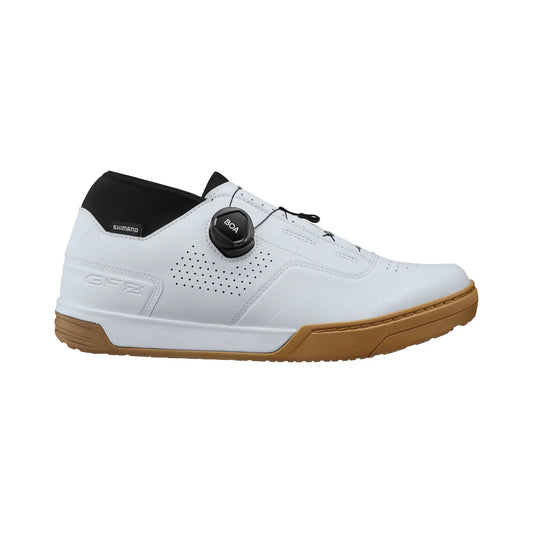 SHIMANO GF800 Flat Pedal MTB Shoes - White