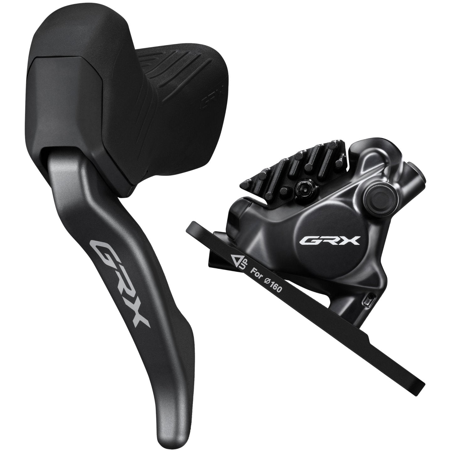 Shimano GRX BLRX825/BRRX820 Caliper de Freno de Disco + Palanca - Black