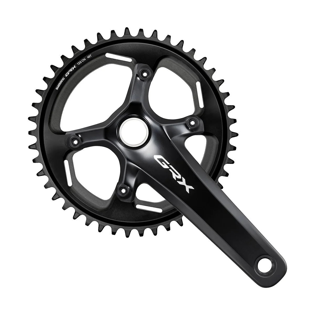 SHIMANO GRX Crankset FC-RX820-1 1×12s - Black
