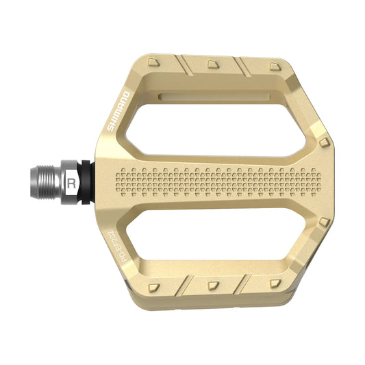 SHIMANO PD-EF202 Flat Pedals - Gold