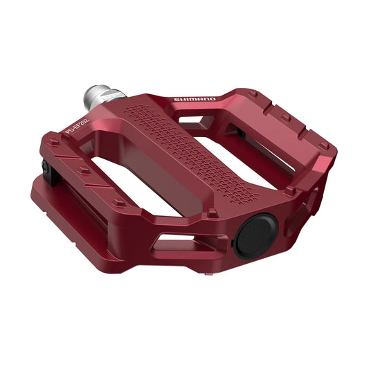 SHIMANO PD-EF202 Flat Pedals - Red