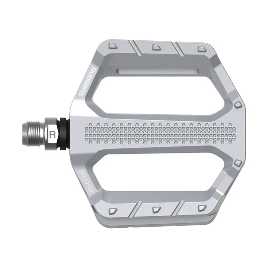SHIMANO PD-EF202 Flat Pedals - Silver