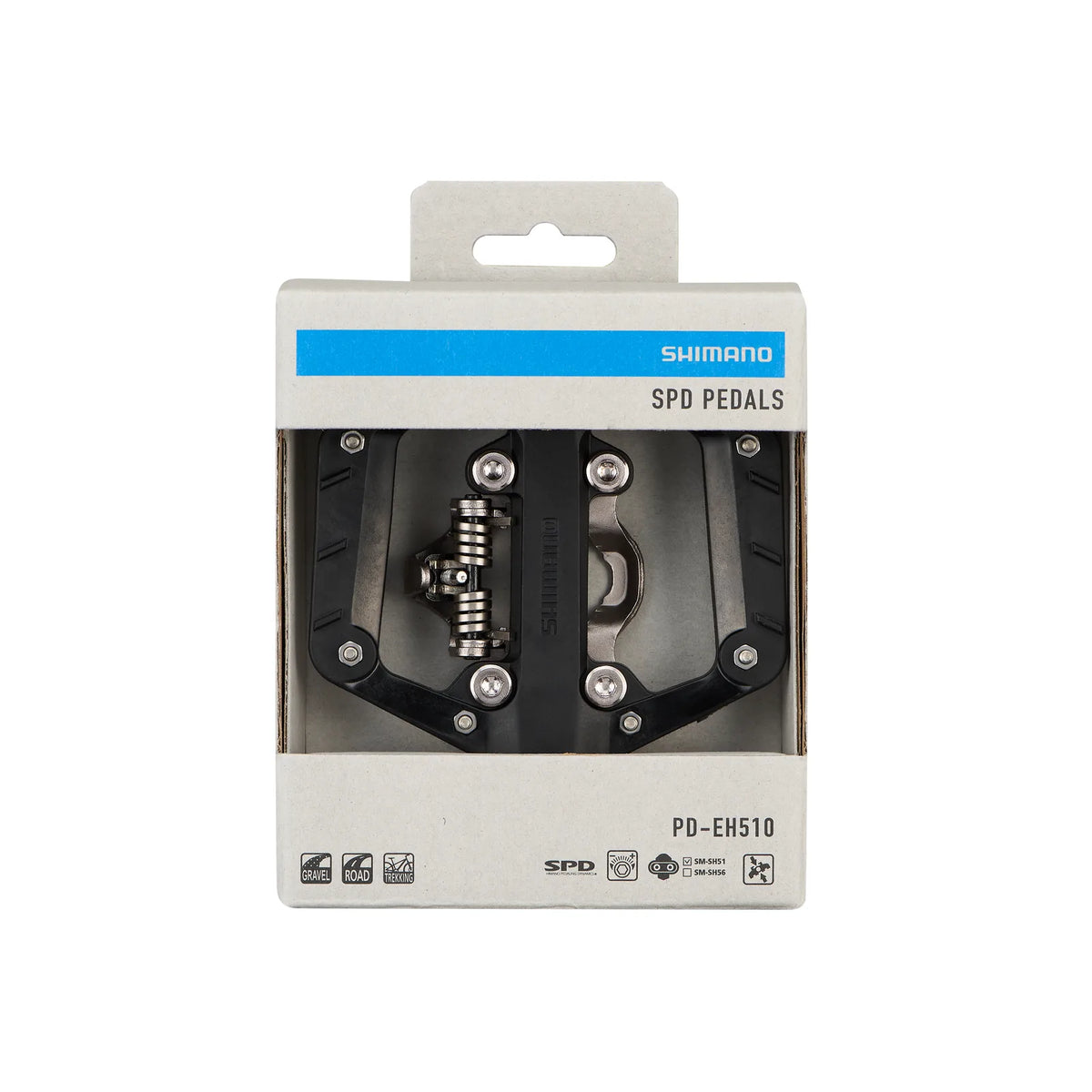 SHIMANO PD-EH510 SPD Dual-Sided Pedals - Black