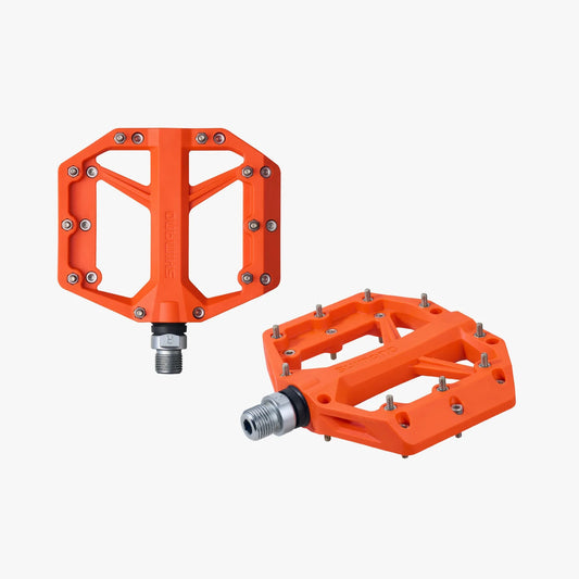 SHIMANO PD-GR400 Flat Pedals - Orange