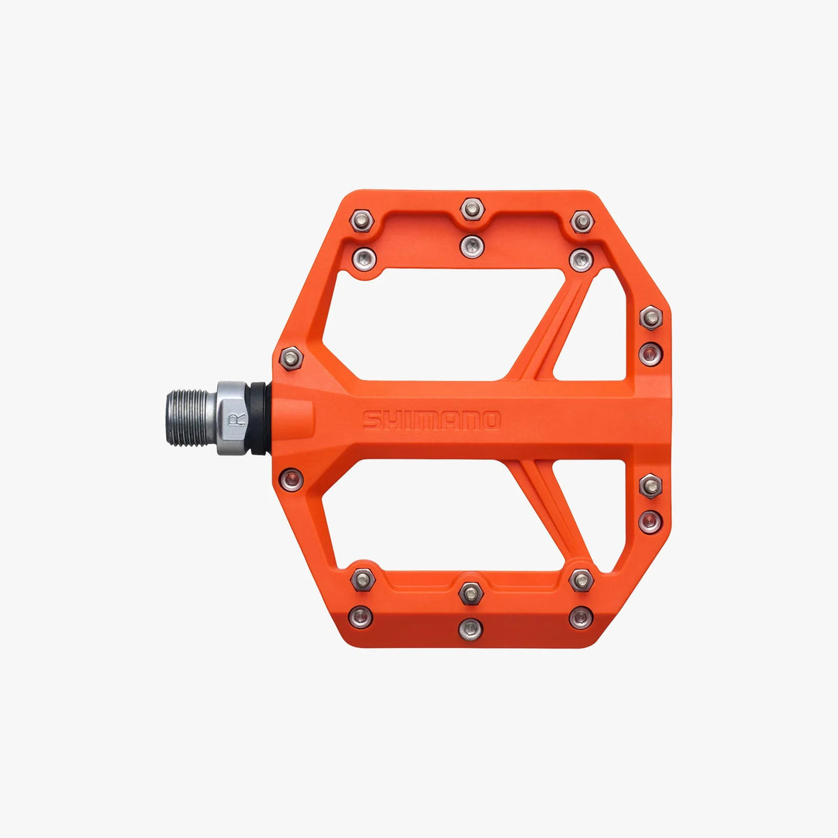 SHIMANO PD-GR400 Flat Pedals - Orange