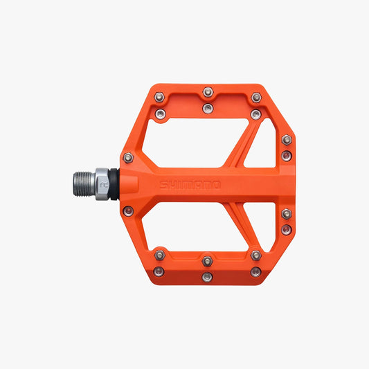 SHIMANO PD-GR400 Flat Pedals - Orange