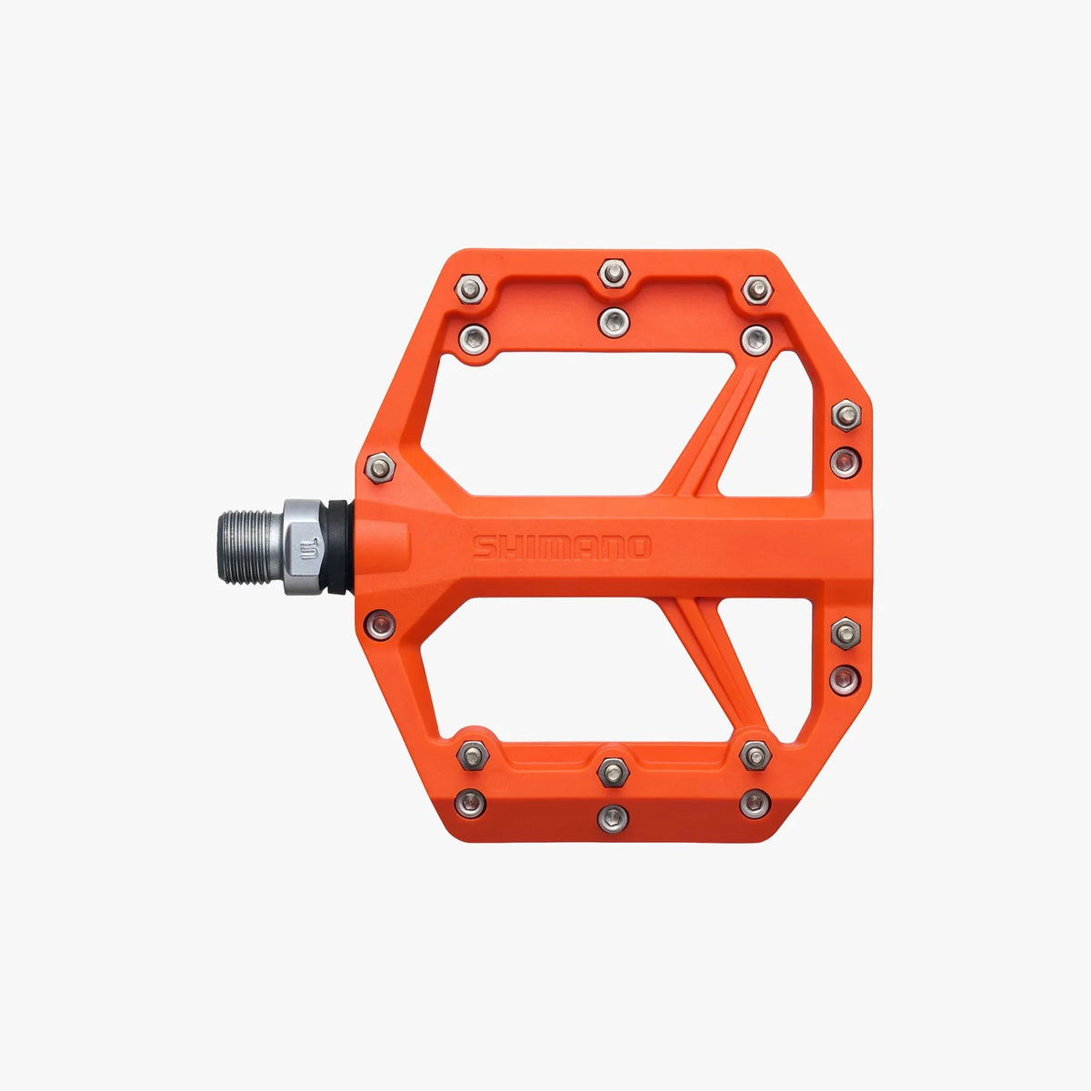 SHIMANO PD-GR400 Flat Pedals - Orange