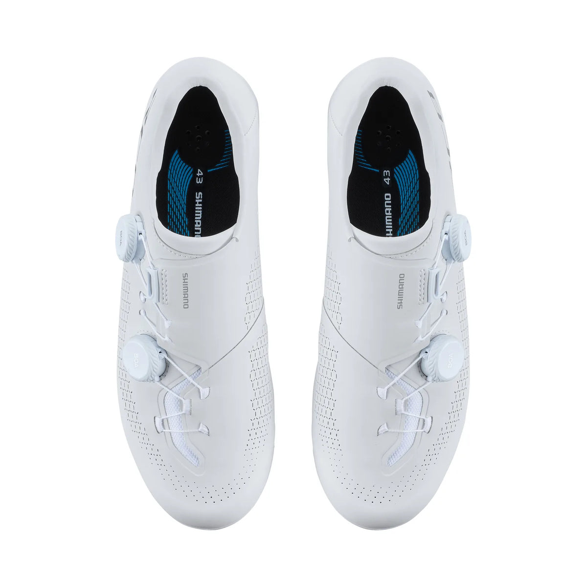 SHIMANO RC810 Road Cycling Shoes - White