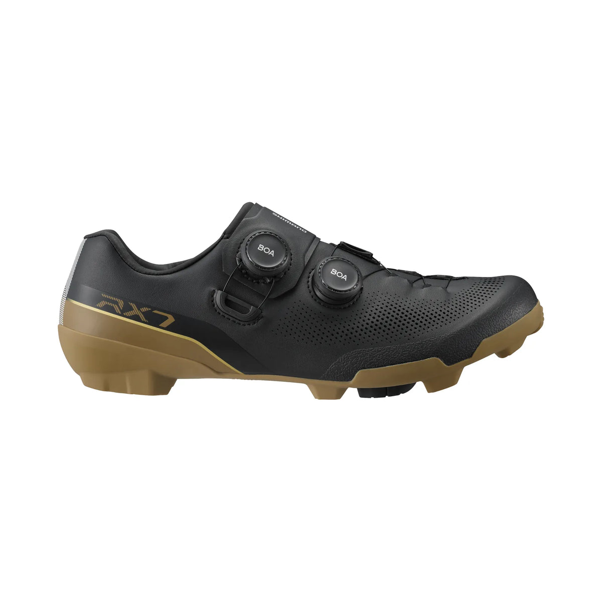 SHIMANO RX710 Gravel Cycling Shoes - Black