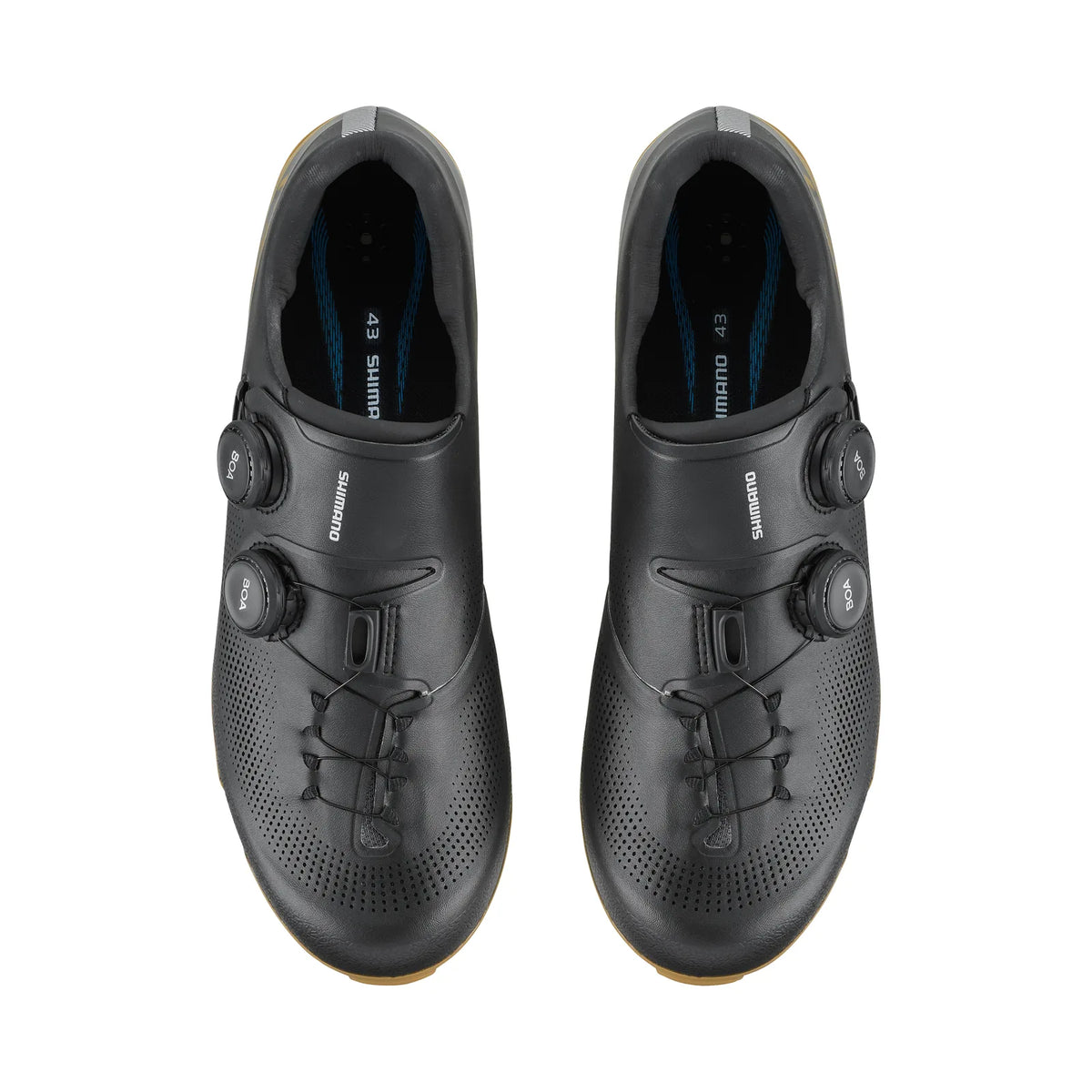 SHIMANO RX710 Gravel Cycling Shoes - Black