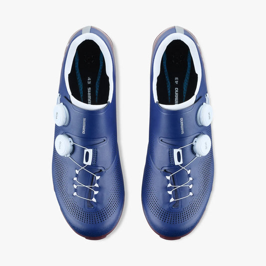 SHIMANO RX710 Gravel Cycling Shoes - Navy