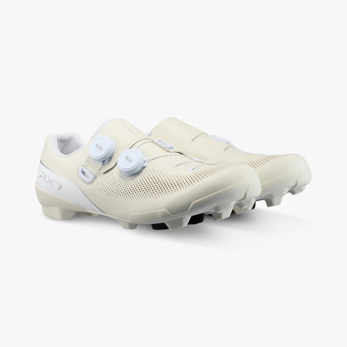 SHIMANO RX710 Gravel Cycling Shoes - Sand White