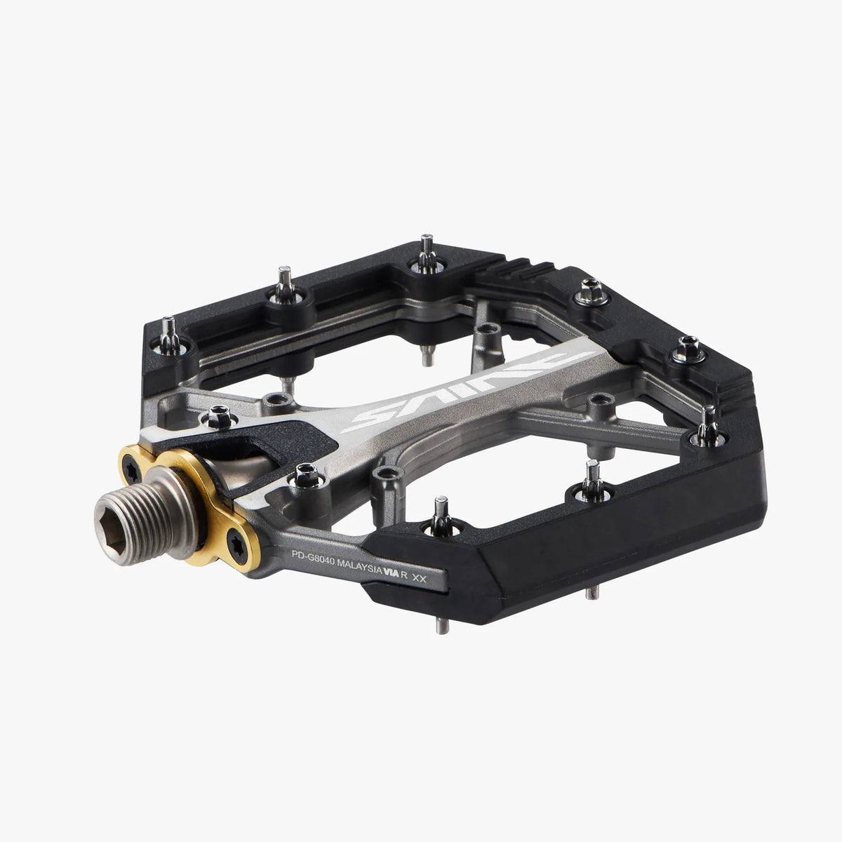 SHIMANO Saint PD-G8040 Flat Pedals - Black