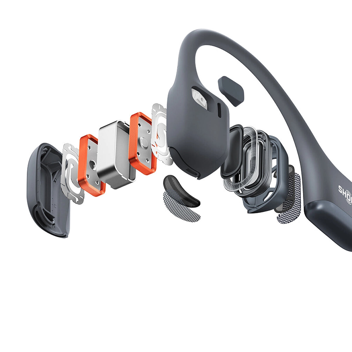 REFURBISHED SHOKZ OpenRun Pro 2 Bone Conduction Sport Headphones - Negro