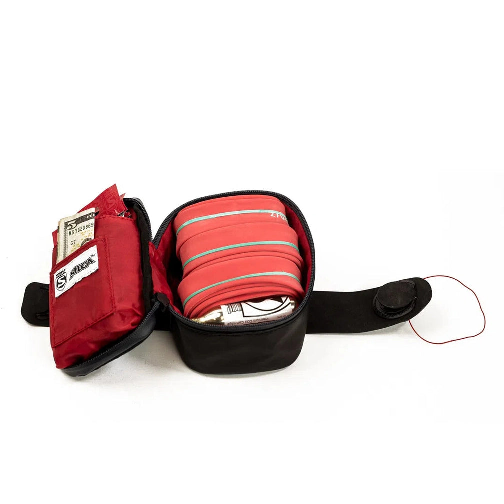 SILCA Mattone Grande Seat Pack SI1232 Saddle Bag - Black-Saddle Bags-44373382