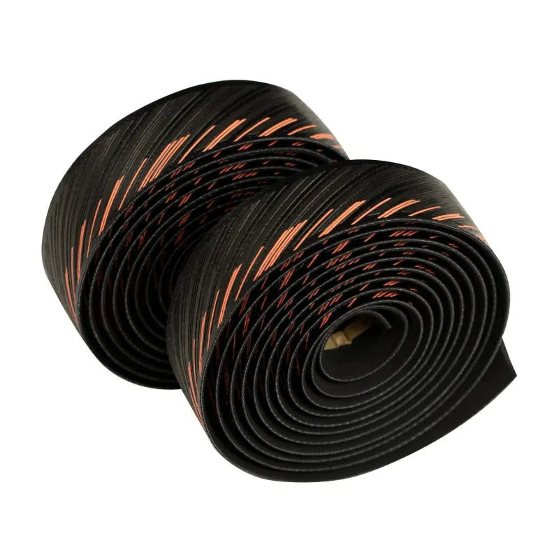 SILCA NASTRO CUSCINO Styrbånd - Sort/NEON ORANGE
