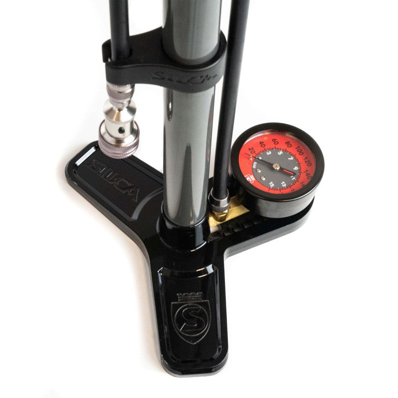 SILCA PISTA PLUS FLOOR PUMP - Noir