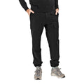 SILENCIOSA Cargo Pants - Black-Casual Pants-