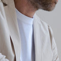 SILENCIOSA Light Blazer - Beige-Casual Jackets-