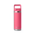 YETI Rambler 18oz/532m Flaske with Straw Kasket - Tropical Pink