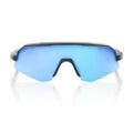 RIDE 100% Slendale XS Sonnenbrille - Matte Schwarz / HiPER Blue Multilayer Mirror Lens