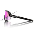 RIDE 100% Slendale Solbriller - Gloss Sort / Purple Flash Mirror Photochromic Lens