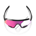 RIDE 100% Slendale Solbriller - Gloss Sort / Purple Flash Mirror Photochromic Lens