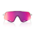 RIDE 100% Slendale Sunglasses - Matte Chalk / Purple Multilayer Mirror Lens