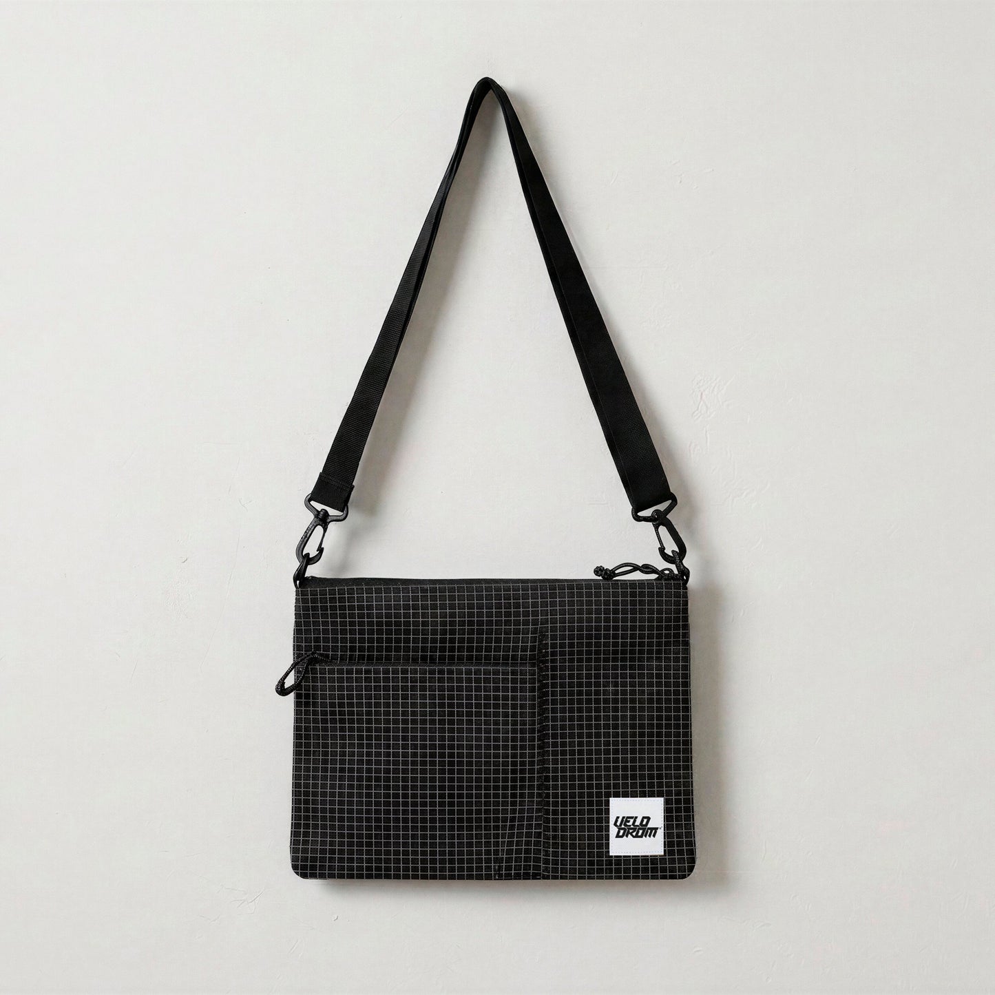 Velodrom Logo Patch Technical Musette - Dark Grey