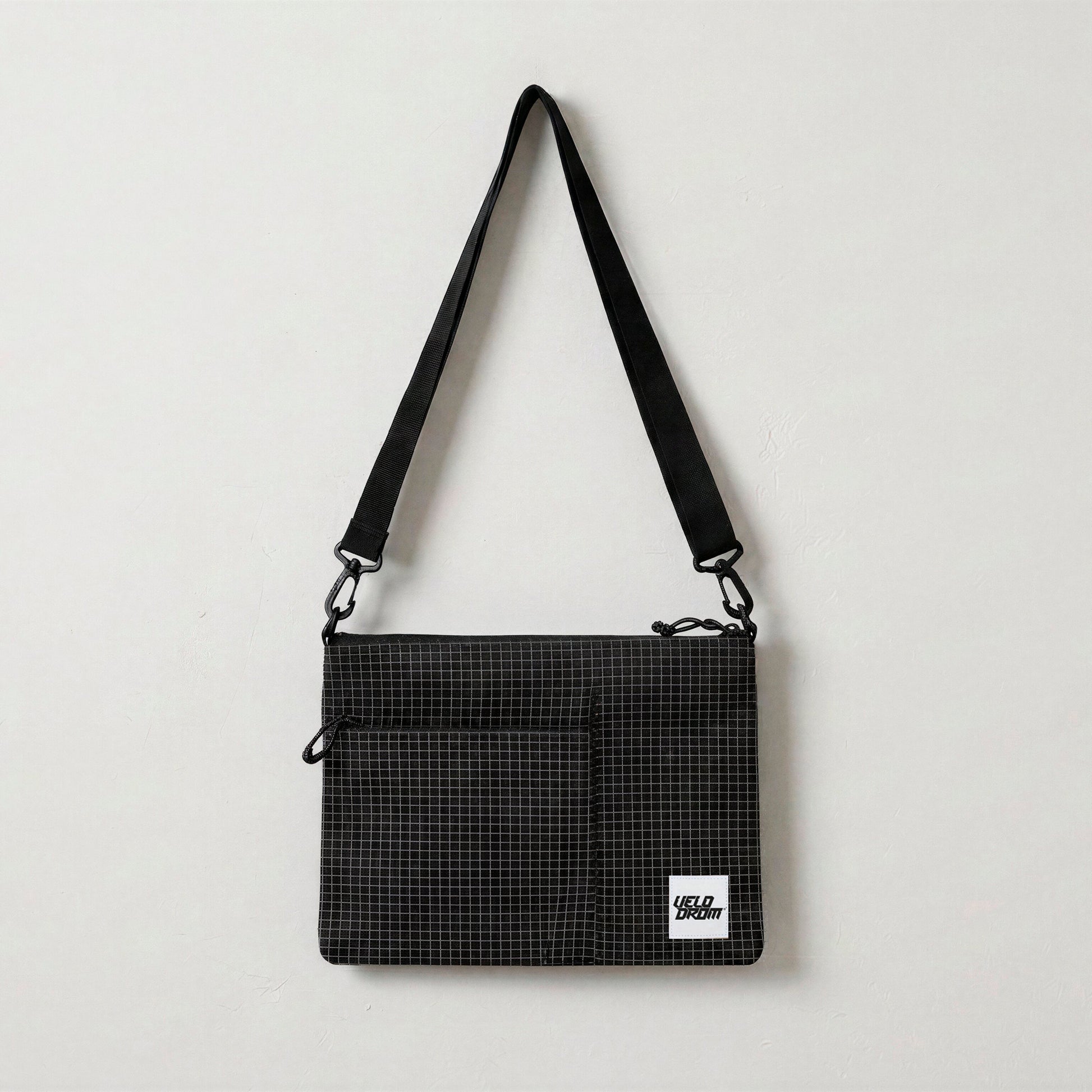 Velodrom Logo Patch Technical Musette - Dark Grey