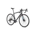 SPECIALIZED AETHOS Comp 2022 Rival eTap AXS Disc Complete Road Bike - Satin Carbon/Teal Tint Fade/Flake Silver-Complete Road Bikes-