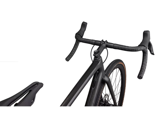 SPECIALIZED CRUX Expert Sram Rival AXS Complete Bike Gravel - GLOSS CARBON/TARMAC BLACK-Complete Gravel Bikes-