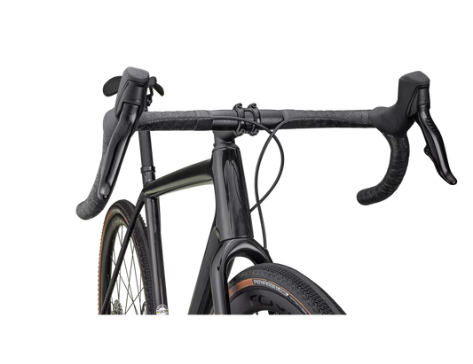 SPECIALIZED CRUX Expert Sram Rival AXS Complete Bike Gravel - GLOSS CARBON/TARMAC BLACK-Complete Gravel Bikes-